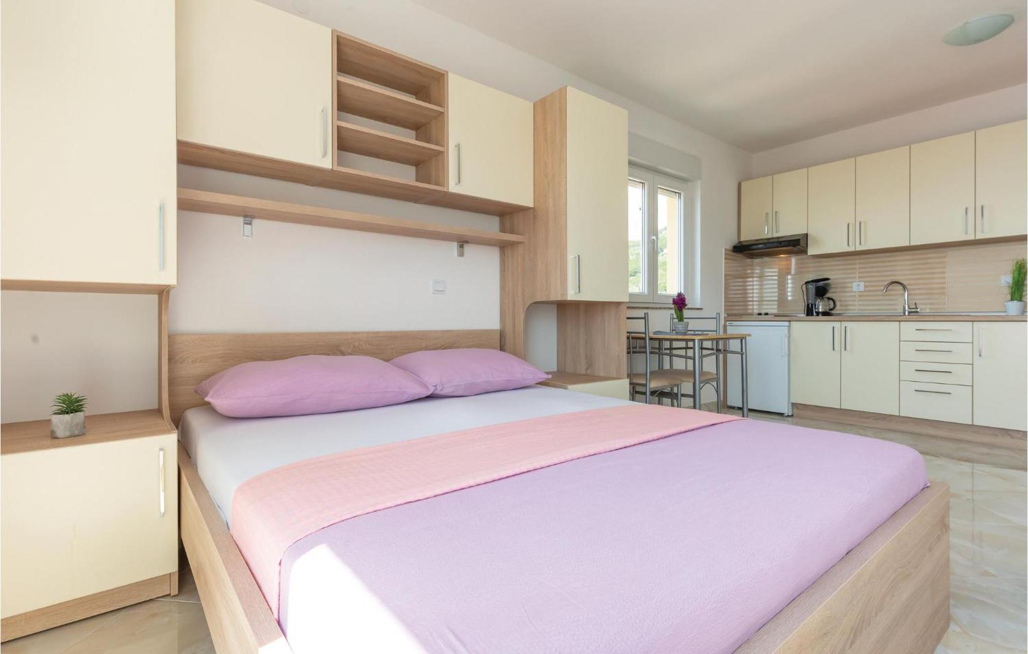 Gorgeous Apartment In Krvavica With Kitchen Exterior photo